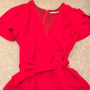 Kimchi Blue Red Romper